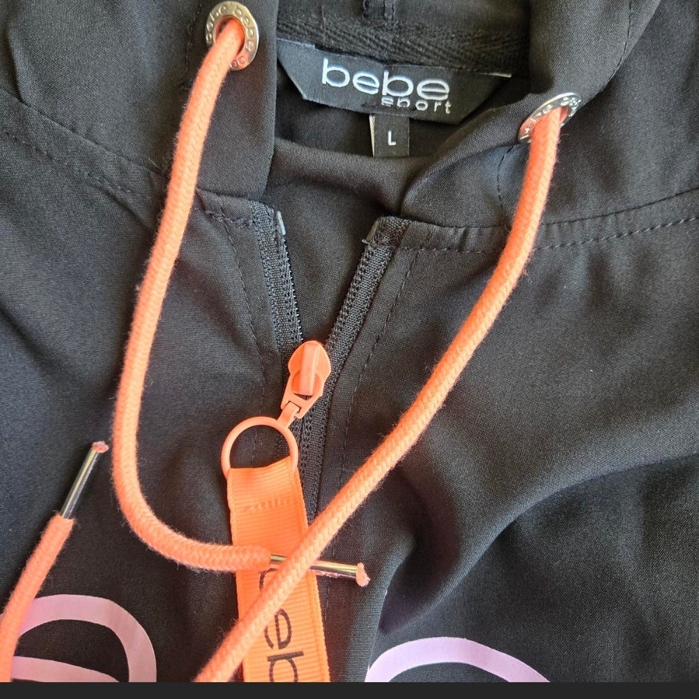 bebe Sport Zip-Up Hoodie Jacket – L - Picture 3 of 3